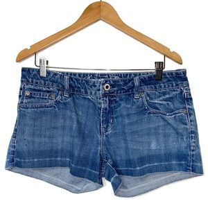 American Eagle blue jean shorts size 12